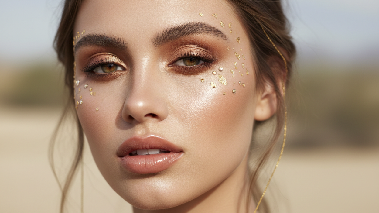 De mooiste festival make up look 2026