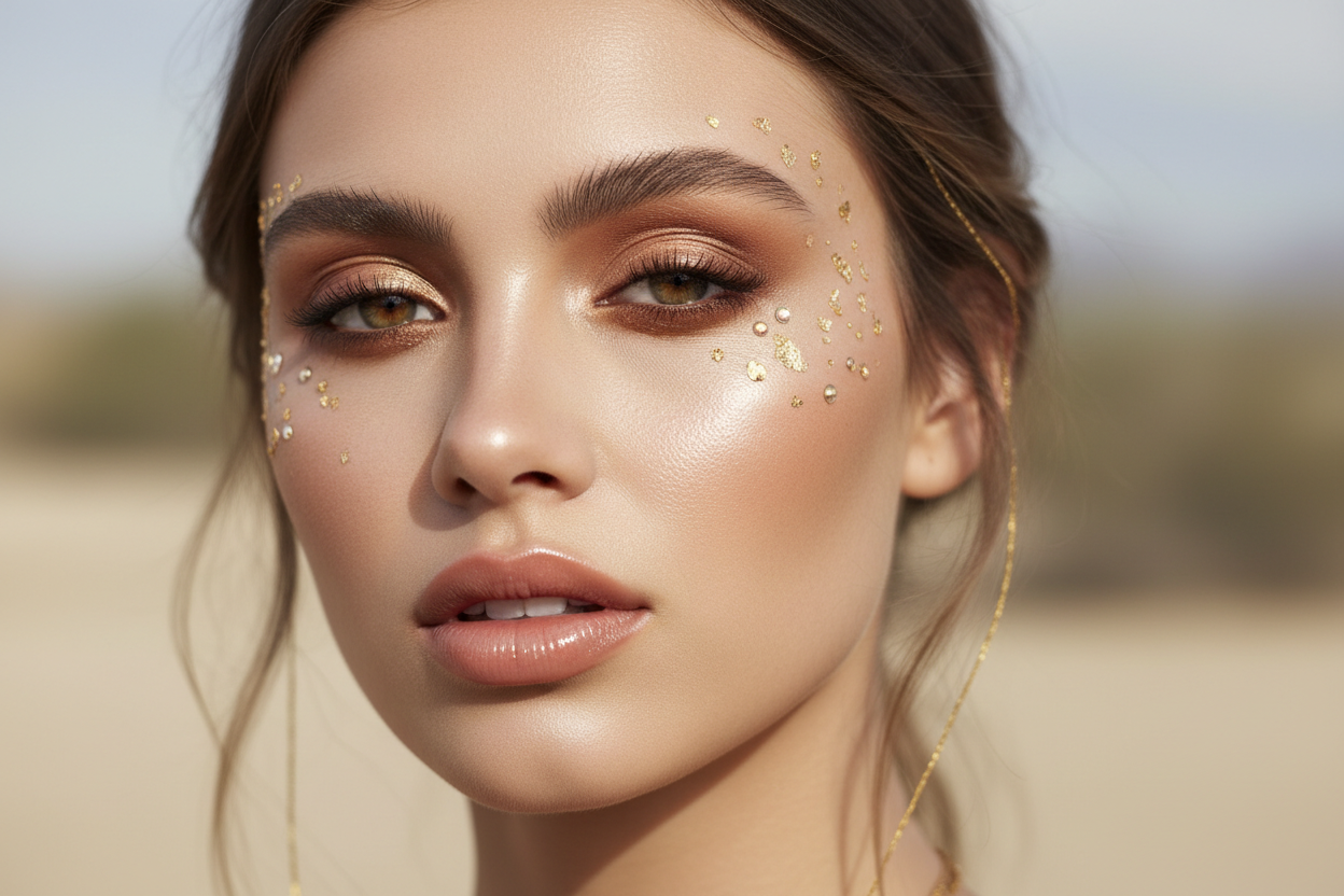 De mooiste festival make up look 2026